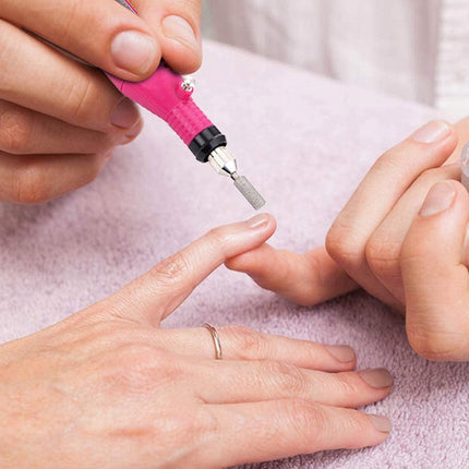 Elektrisk Neglefræser til Manicure og Pedicure – Pink
