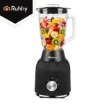 Ruhhy Blender 1200W med Glaskande – Smoothie Blender med Ice Crush & 2 To-Go Kopper