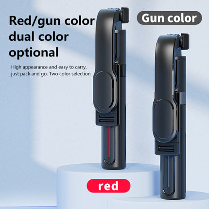 Selfie Stang & tripod med bluetooth fjernbetjening og justerbart lys