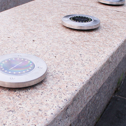 Utomhus solcellsspot 4 st. - med 20 LED-lampor Cold White