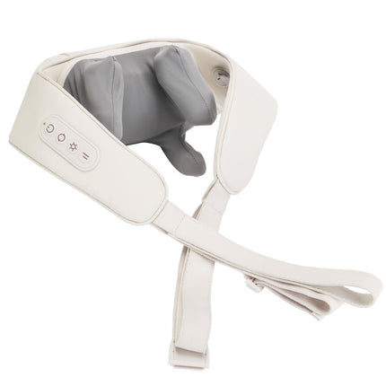 Massagekrage med 4 knappar och värme – För axlar, lår, ländrygg och midja