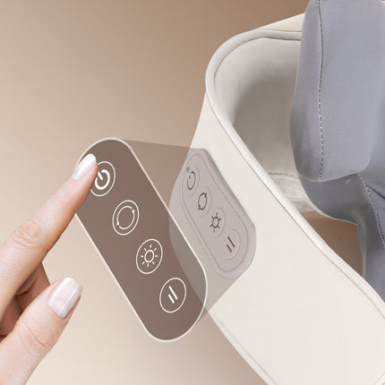 Massagekrage med 4 knappar och värme – För axlar, lår, ländrygg och midja
