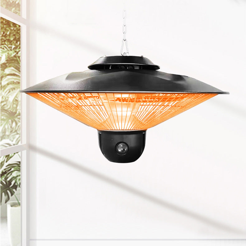 Terrassevarmer 3 varmeniveauer inkl. fjernbetjening