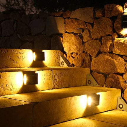 Solcellslampa upp &amp; ner 2 st. - EXTRA MINSKAD