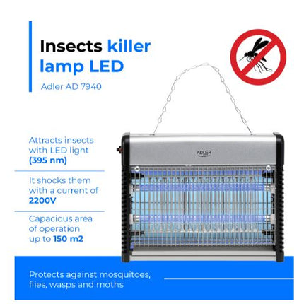LED Insektdræber – Effektiv & Miljøvenlig Beskyttelse mod Myg og Fluer