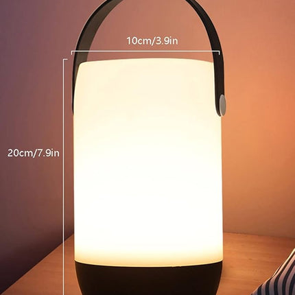 GRUNDIG lampa med touch och bärhandtag