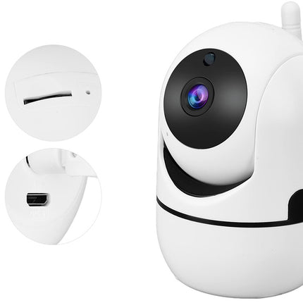 Wi-Fi IP-kamera med tvåvägsljud för barnövervakning