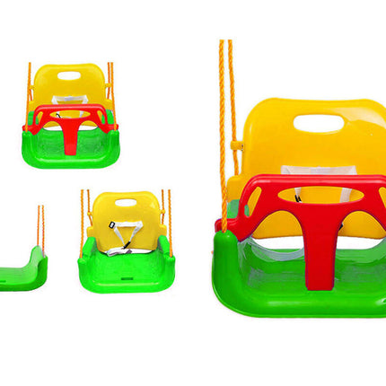 Børnegyngen 3-i-1 – fås i 3 farver - Sjov til Haven og Hjemmet