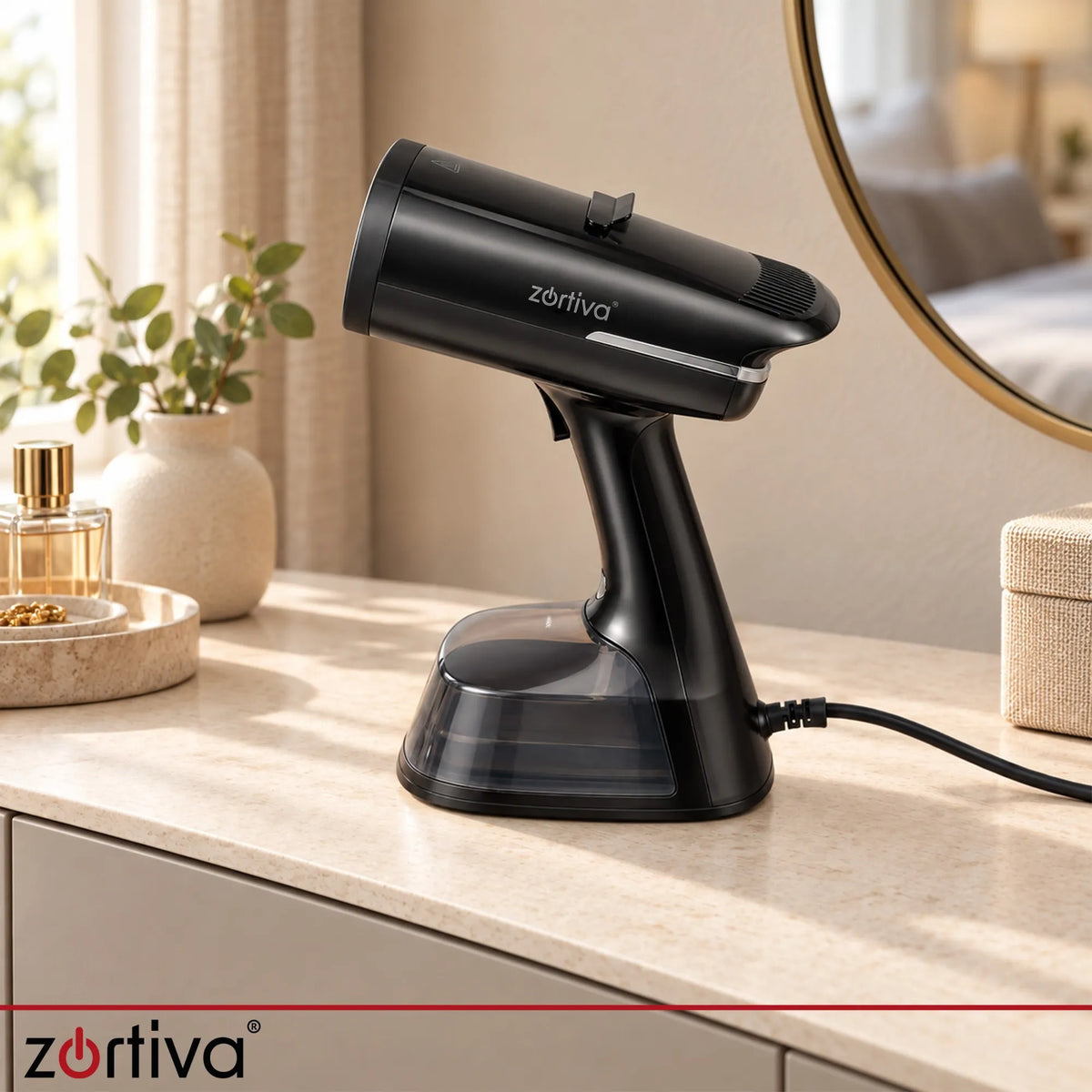 Zortiva Lumivelle Tøjdamper med Sugefunktion 1400W