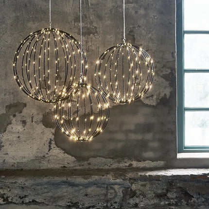 Stor Lys kugle med 400 LED – Festlig Udendørs og Indendørs belysning