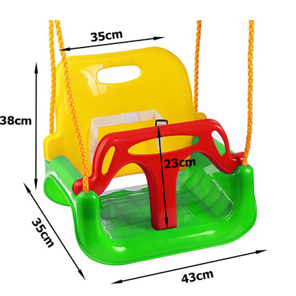 Børnegyngen 3-i-1 – fås i 3 farver - Sjov til Haven og Hjemmet