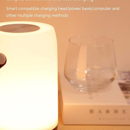 GRUNDIG lampa med touch och bärhandtag