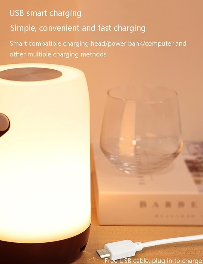 GRUNDIG lampe med Touch og Bærehåndtag