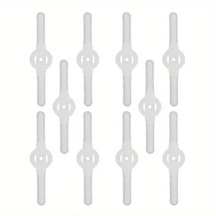 Extra plastknivar/blad för sladdlös grästrimmer / kantklippare 10 st. 