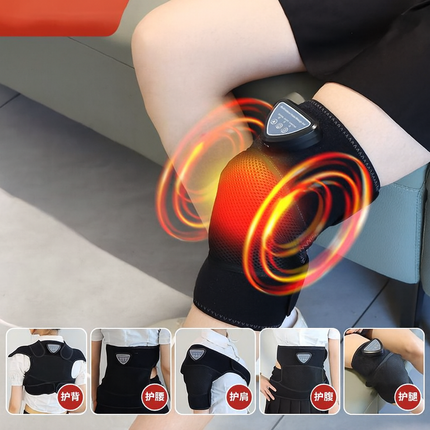 Elektrisk Knæ- & Rygmassager med varmefunktion