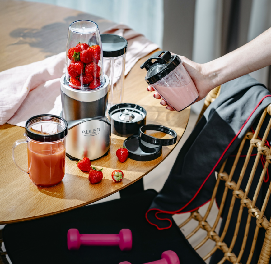 Blender/Smoothie med flasker