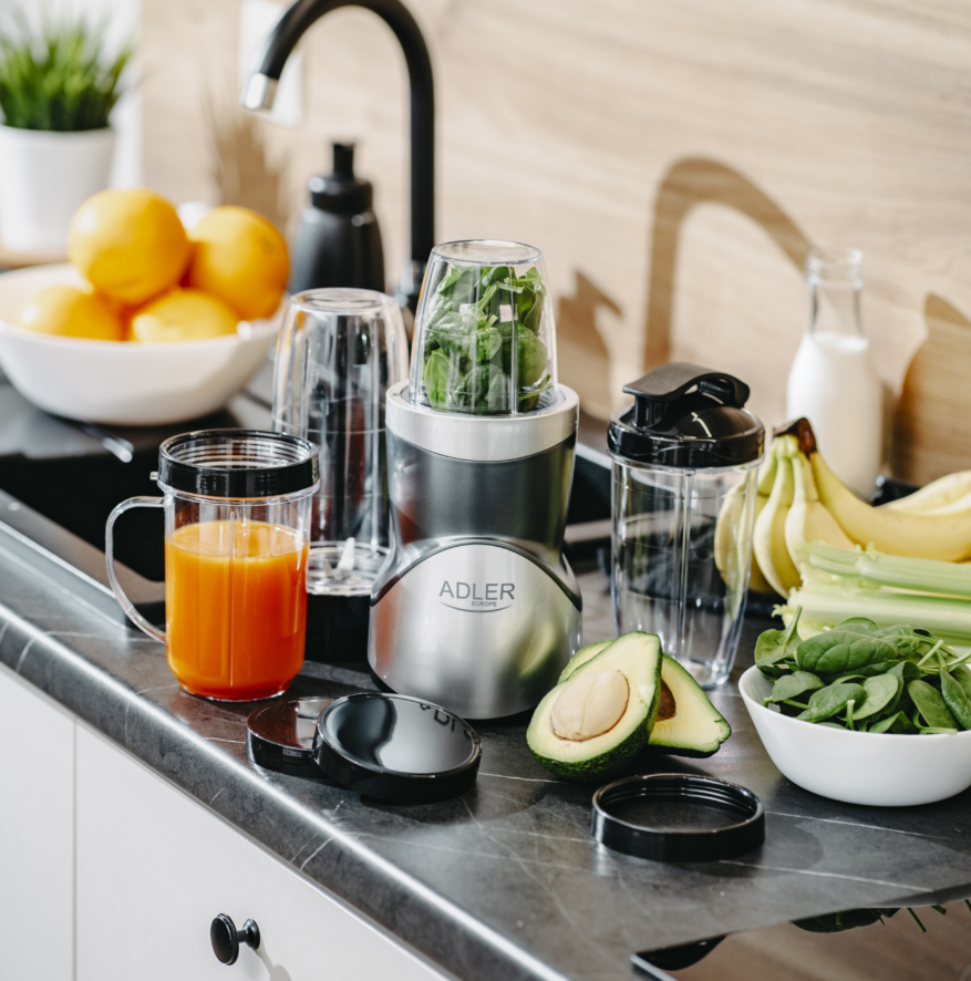 Blender/Smoothie med flasker