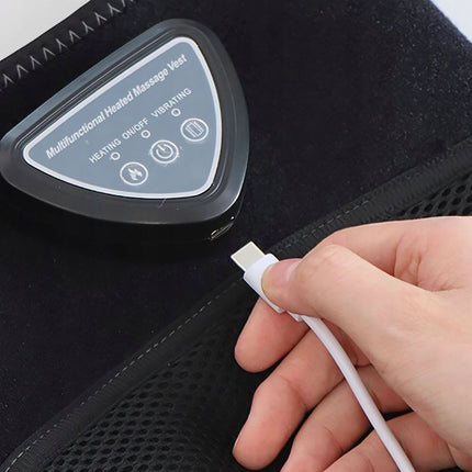 Elektrisk Knæ- & Rygmassager med varmefunktion