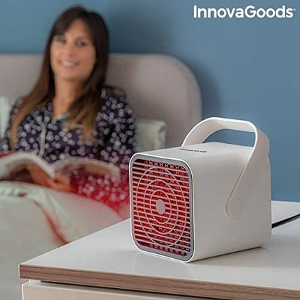 Mini Fläktvärmare 500w - Bärbar och praktisk för omedelbar värme 