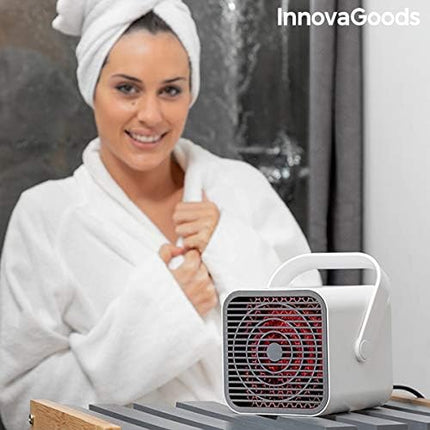 Mini Fläktvärmare 500w - Bärbar och praktisk för omedelbar värme 