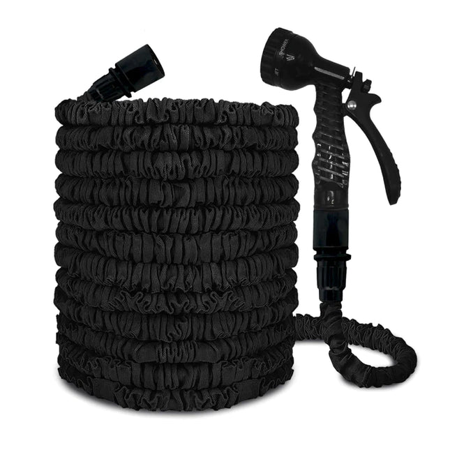 Udvidelig 45 Meter Vandslange i Sort el. Blå