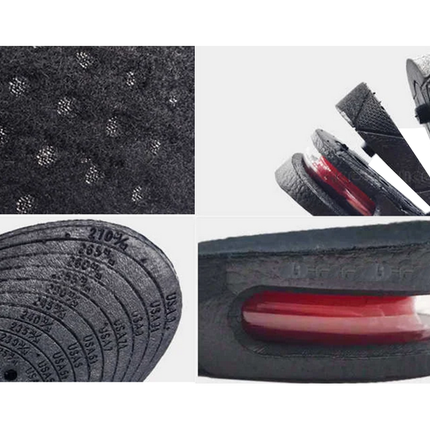 Höjdökande sulinsatser – justerbara innersulor för skor, storlek 35-42