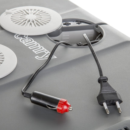 40 liters bilkylare och värmare – med hjul, dubbel kraft och elegant design