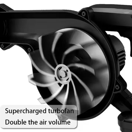 Luftblås som gör alla rengöringsuppgifter enkla.