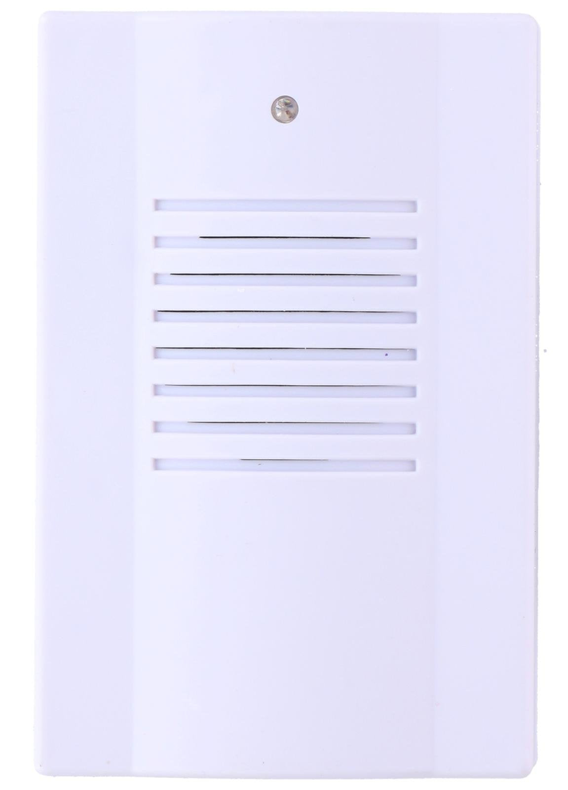 Grundig trådlös dörrklocka med 16 melodier – enkel installation och elegant design