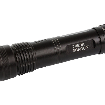 Kraftigt lommelygte inkl. genopladelig batteri