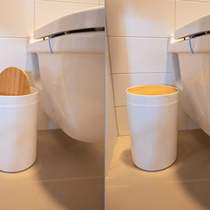 Badeværelsessæt Bambus – 6 Dele