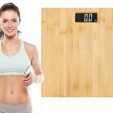 Elektronisk bambu digital badvåg med temperaturmätning 