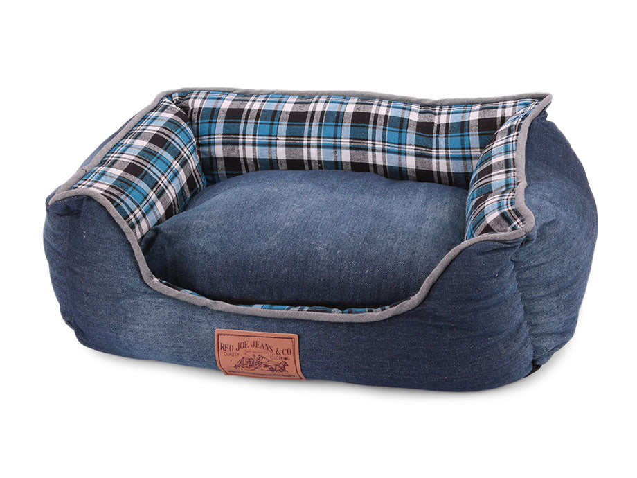 Hundkorg med avtagbar kudde - XL - 72x56 cm