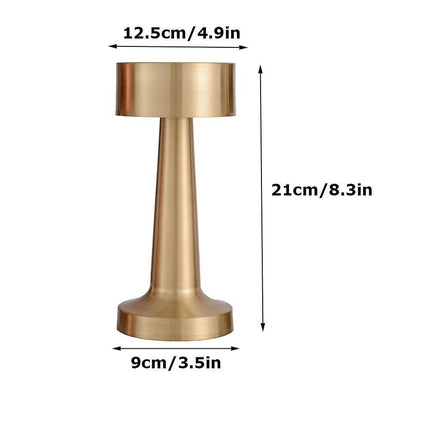 Lampa med beröring - Beröringskänslig med 3 ljusinställningar: Varm, kall och neutral