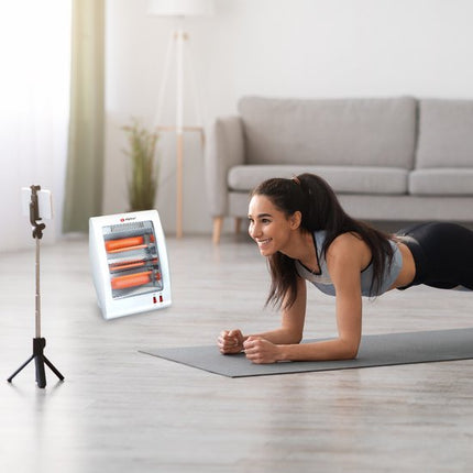 Alpina kompakt och bärbar elvärmare - 400W &amp; 800W