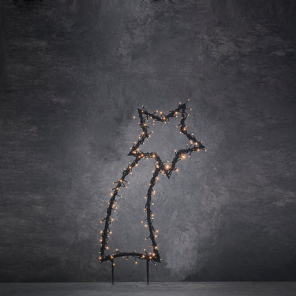 Stjerneformet Havelampe med 175 LED-lys – Perfekt til haven