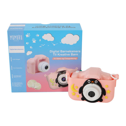 Digitalkamera inkl. SD-kort 32GB för de minsta