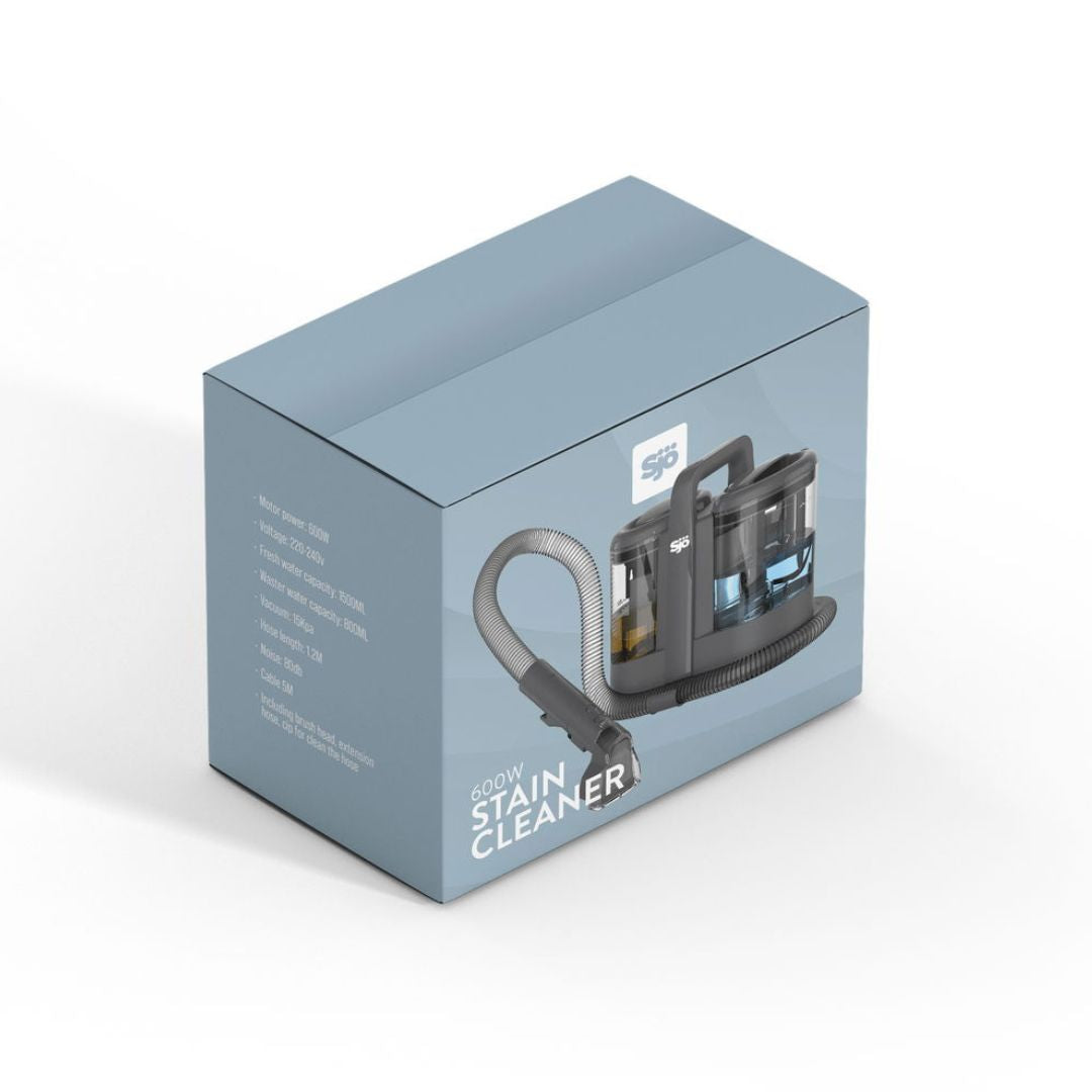 Stain Cleaner 600W – Tæppe- & Møbelrenser til Sofa, Bil, Madrasser & Tæpper