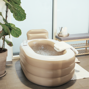 Uppblåsbart badkar – Hemmabad på nolltid! 🛁