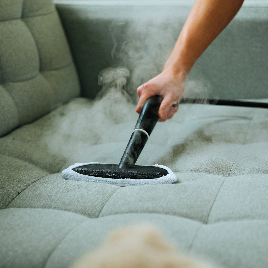 Sjö SteamCleaner Damprenser 1500W – 4 Bar med 1450 ml Vandtank og 8 Dele Tilbehør
