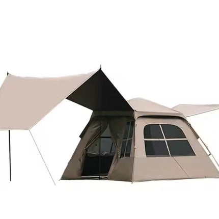 Tält med tak och dörrnät – För 3-4 personer