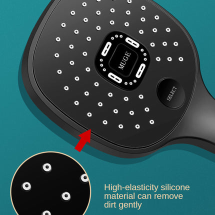 Vandbesparende brusehoved M/slange + 3 funktioner