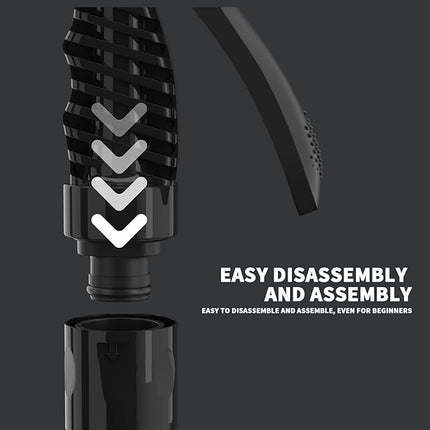 Udvidelig 45 Meter Vandslange i Sort el. Blå