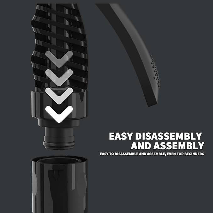 Expanderbar 45 meter vattenslang i svart eller blått