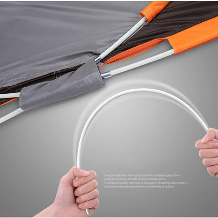 Pop-Up Telt til 2-3 Personer med Dør og Vindue – Inkl. extra bund