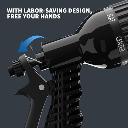 Udvidelig 45 Meter Vandslange i Sort el. Blå