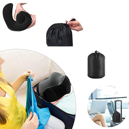 Rejsesæt til bilen eller flyveren - få Komfort og Ro på Farten 4 Dele