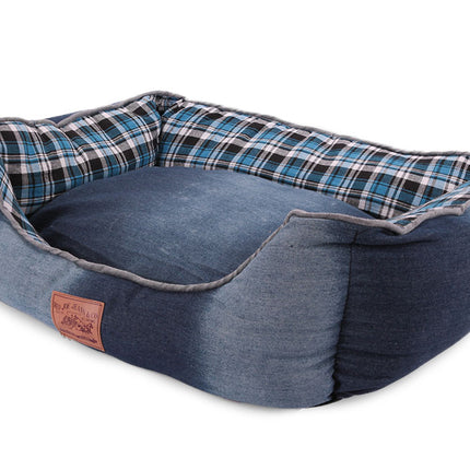 Hundkorg med avtagbar kudde - XL - 72x56 cm