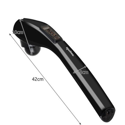 Trådløs  massage stang med 6 Udskiftelige Hoveder og 12 Programmer