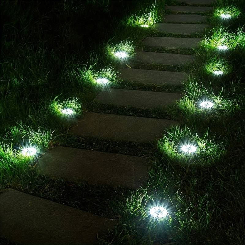 Solcelle Spot 20 LED – Udendørs Solcellelamper til Have, Terrasse og Indkørsel | IP65